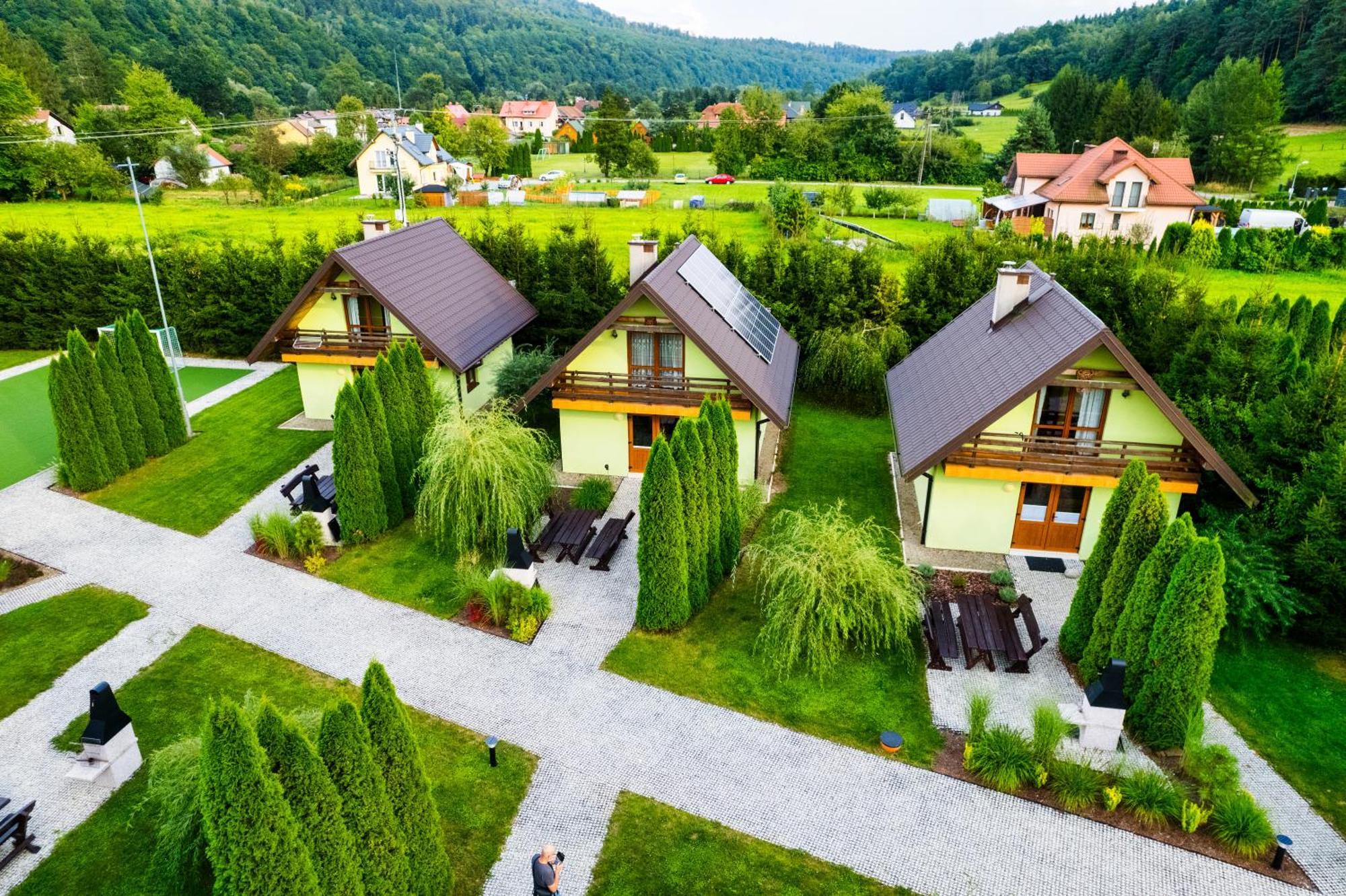 Caloroczne Domki W Bieszczadach "The Willows" Laczki Buitenkant foto